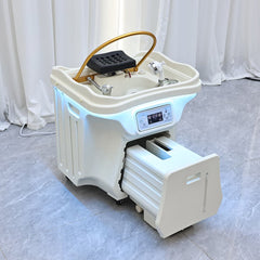 Latest Portable Beauty Salon Shampoo Basin Integrated Water Storage and Wastewater - Greenlife - Shampoo Unit