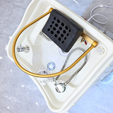 Latest Portable Beauty Salon Shampoo Basin Integrated Water Storage and Wastewater - Greenlife - Shampoo Unit