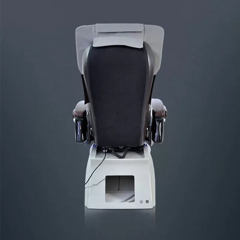 Pedicure Massage Chair with Scallop Glass Sink for Salon/Pedispa - Greenlife - Pedicure Chair