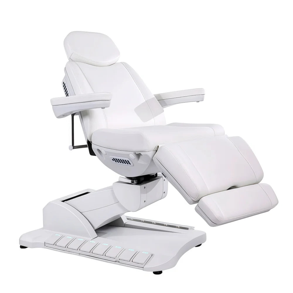 VIVANOVA ±120° rotation 4 Motors Electric Aesthetic Bed with built-in foot pedal - Greenlife - Electric Beauty Bed