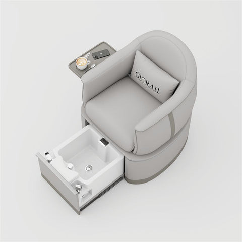 YOOCELL Glorall Pedicure Chair with Built - in Footbath TR1001A - GreenLife - Pedicure Chair