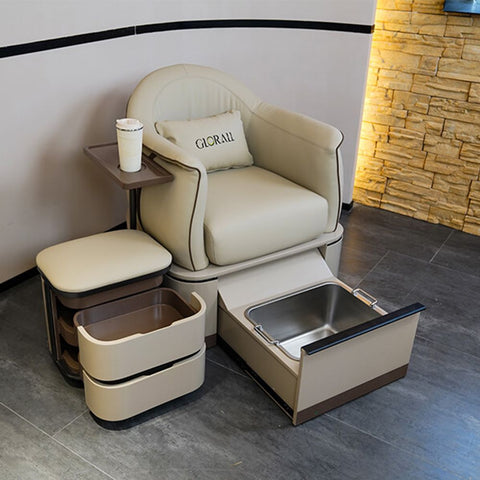 Yoocell Glorall Salon Brown Stools TR1006 - Greenlife - Stools