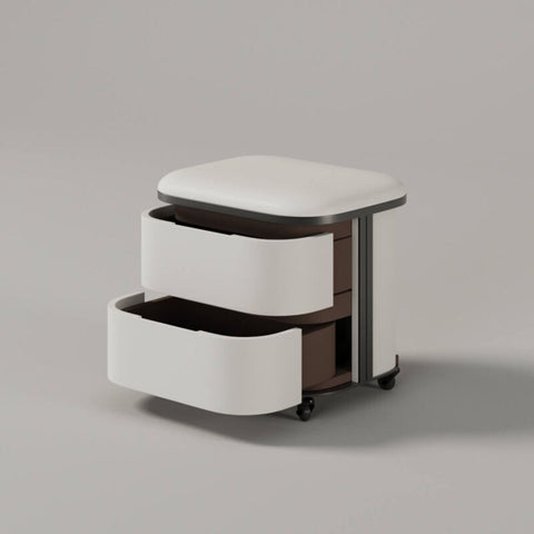 Yoocell Glorall Salon White Stools TR1006 - Greenlife - Stools