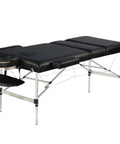 3-Section 4" Aluminum Super Stable Portable Massage Table - MTA131 - GreenLife-101621