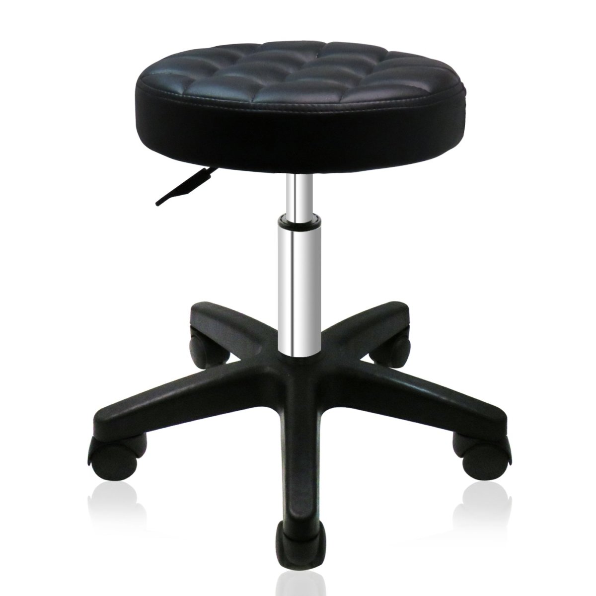 Super Comfort Hydraulic Adjustable Height Rolling Stool - RS321/2 - GreenLife-Rolling Stool