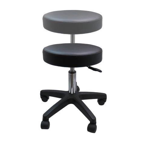 Choice Hydraulic Adjustable Height Rolling Stool - RS491/2 - GreenLife-103491
