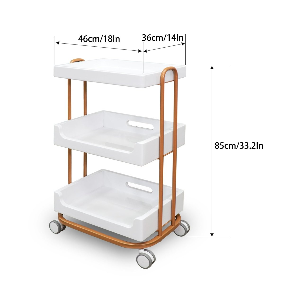 SPA Trolley (568-140 White) - GreenLife-Trolley