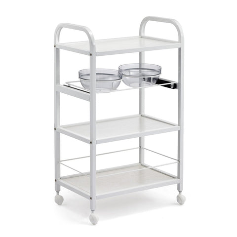 Beauty Metal Frame Trolley w/ Two Bowl Holders - ST381 - GreenLife-Trolley