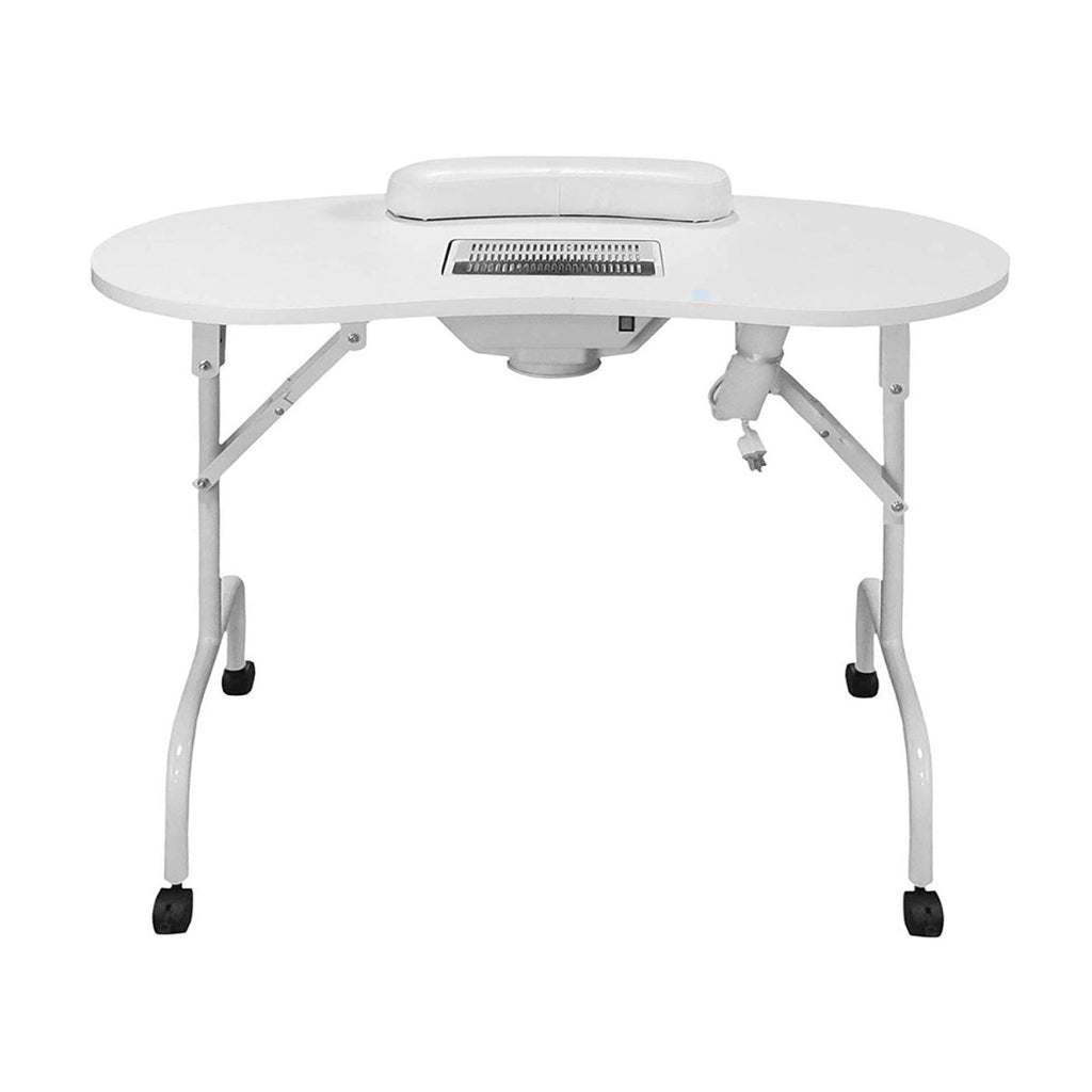 Portable Manicure Table w/ Dust Extractor & Carrying Bag-MT421