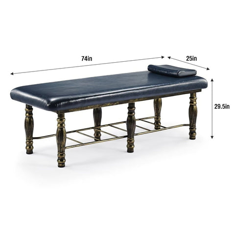 Bronze Stationary Massage Table (SMT-192) - GreenLife-107291