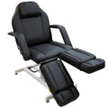 Chaise de tatouage de lit facial hydraulique à hauteur réglable avec pieds séparés - 732 