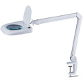CSA APPROVED Dimmable LED Magnifying Lamp with Desk/Bench Clamp