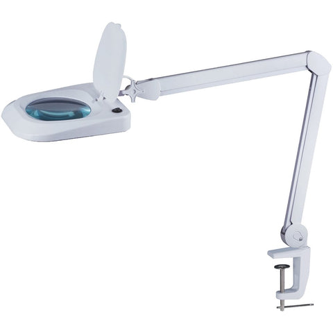 Dimmable LED Magnifying Lamp with Desk/Bench Clamp - GreenLife-Magnifying Lamp