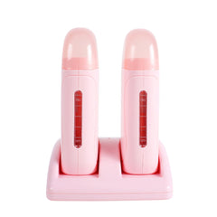 Double Handheld Depilatory Roll on Wax Heater Roller - GreenLife-Wax Warmer