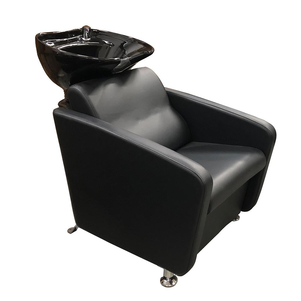 Luxury Backwash Shampoo Unit Bowl Sink Chair Station - SU 691 - GreenLife-Shampoo Unit