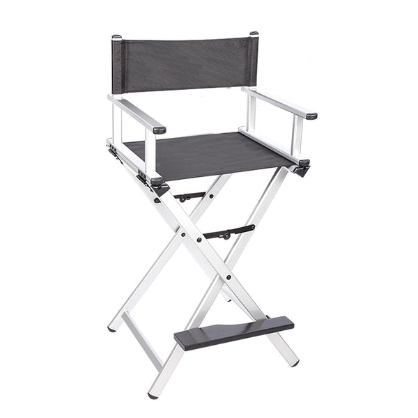 Portable Light Wooden Makeup Chair Folding Outdoor Artist Director Chair  Professional Beauty Tool Makeup Accessories Lounge Chair,A_Black :  : Home