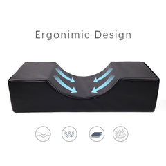 U-Shaped Leather Pillow - GreenLife-Massage