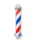 LED Blue Red Stripes Rotating Barber Shop Pole 35in - BP843 - GreenLife-201843