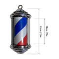 LED Blue Red Stripes Rotating Barber Shop Pole - BP 850