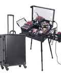 24in Makeup Case with LED Lamp and Bluetooth - GreenLife-5010166