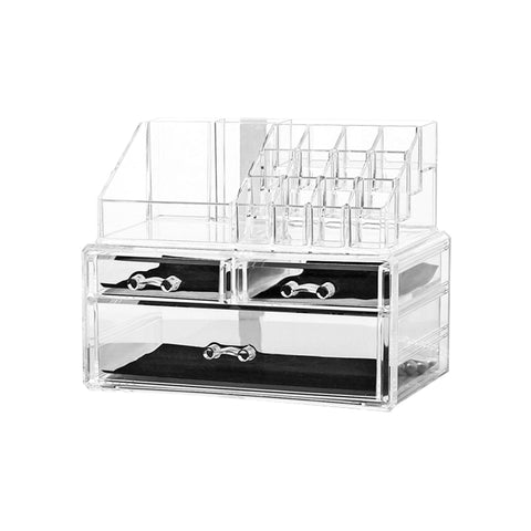 Acrylic Makeup Organizer Cosmetic Jewelry Display - GreenLife-Beauty Supplies