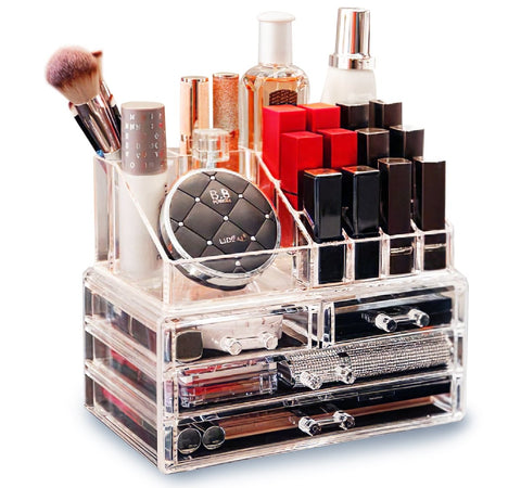 Acrylic Makeup Organizer Cosmetic Jewelry Display - GreenLife-5011004