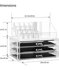 Acrylic Makeup Organizer Cosmetic Jewelry Display - GreenLife-5011004
