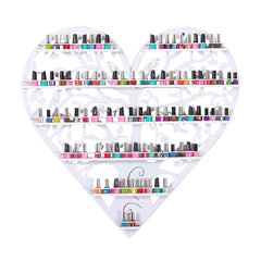 Nail Polish Heart Rack (2 Size) - GreenLife-Beauty Supplies
