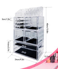 Makeup Cosmetic Organizer Storage Drawers Display Boxes Case - GreenLife-Makeup Accessories