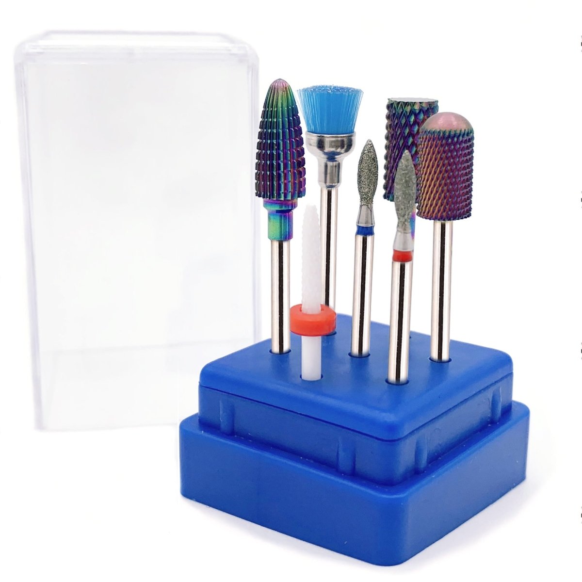 7 Pcs Nail Drill Bits kit A - GreenLife-Manicure Supplies