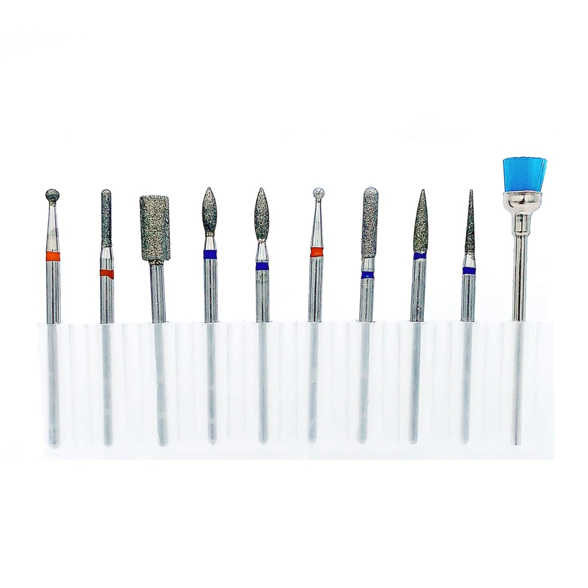10 Pcs Nail Drill Bits kit Set A - GreenLife-Manicure Supplies