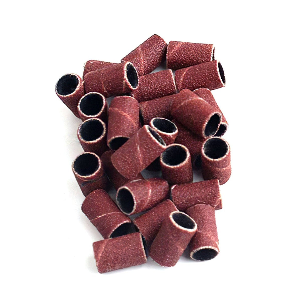 100pcs/pack Nail Art Drill Sanding Bands for Manicure Pedicure Nail Drill Machine with degree 180 - GreenLife-5020038