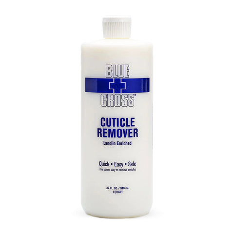 Blue Cross Cuticle Remover 32 oz - GreenLife-Manicure Supplies