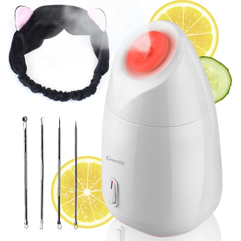 Nano Ionic Facial Steamer-Essential Oil Steamer - GreenLife-Facial Steamer