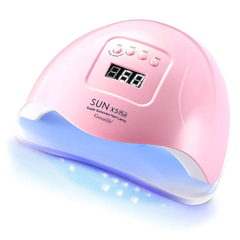 Nail Lamp Sun X5 plus 80W (Pink) - GreenLife-Manicure Supplies