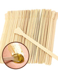 Wax Spatulas Sticks Bantoye Wax Applicator Wood Craft Sticks for Hair Eyebrow Removal - GreenLife-Wax Supplies