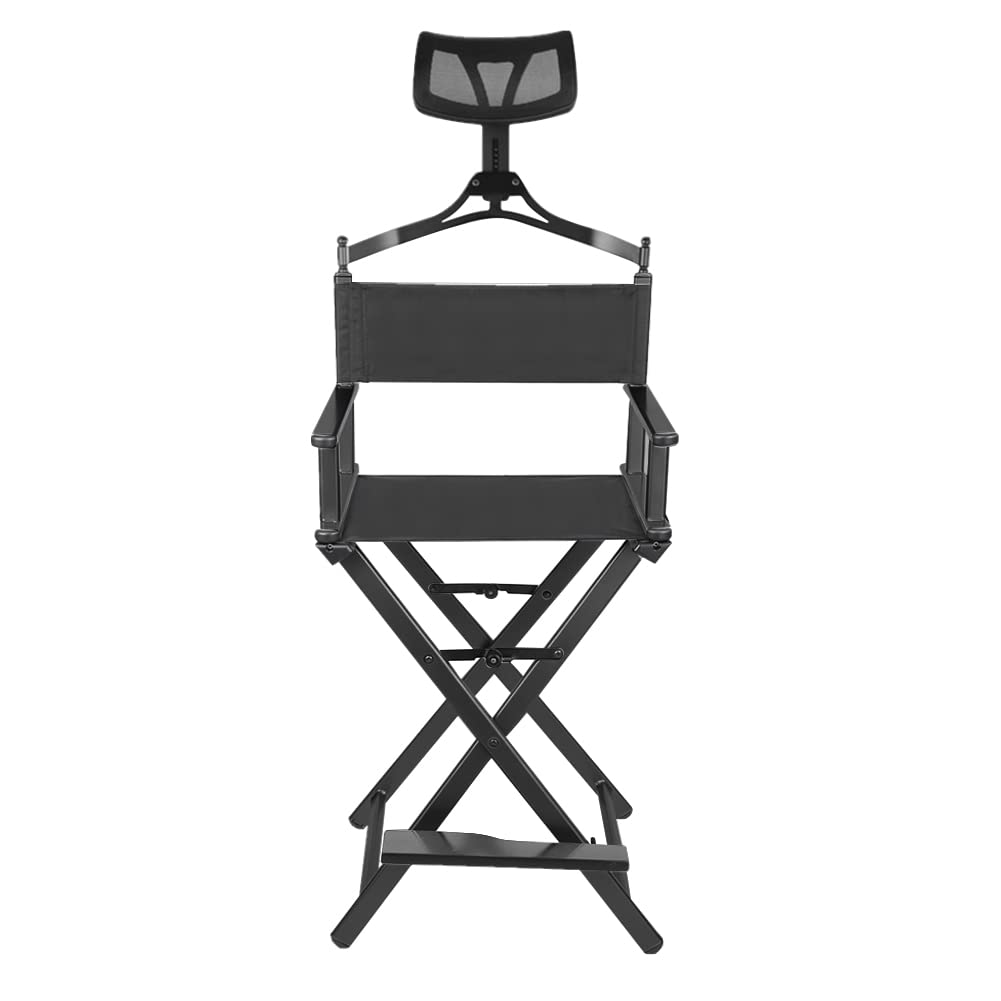 Black Makeup Chair w/ Pillow - GreenLife-5100370