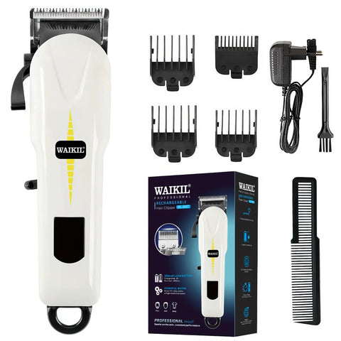 Professional Rechargeable Cordless Hair Clipper | WAIKIL - GreenLife-salon equipment