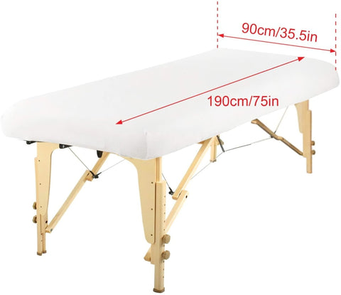 Poly-Cotton Massage Table Fitted Sheet