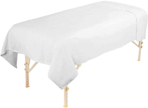 Poly-Cotton Massage Table Flat Sheet