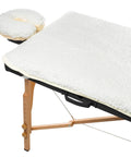 Fleece 2 Pieces Massage Table Pad Set - GreenLife-701401
