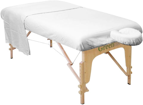 Microfiber 3 Pieces Massage Table Sheet Set - GreenLife-701701