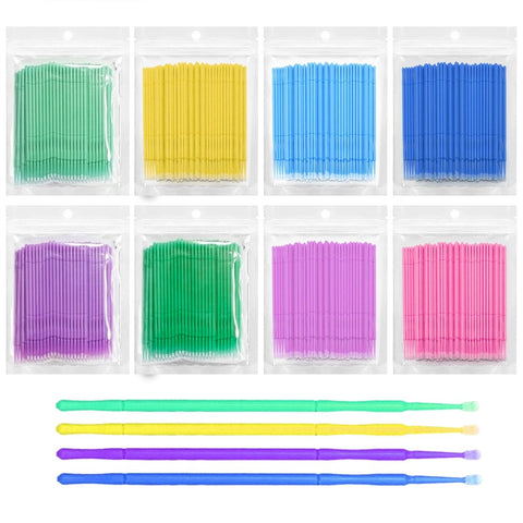 Disposable micro brush 100 pcs/Bag - GreenLife-Eyelash Supplies