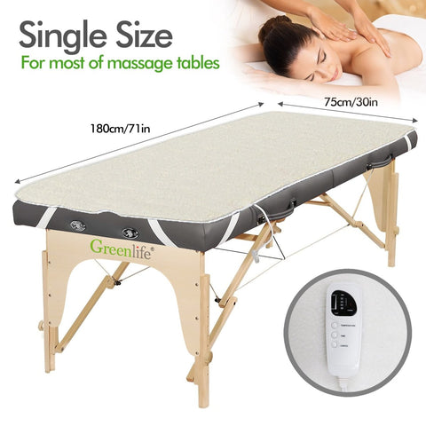 Massage Table Warmer – Five Heat Settings - GreenLife-714314