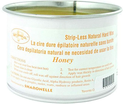 Sharonelle All Purpose Natural Depilatory Canned Wax 14OZ - GreenLife-Wax Supplies