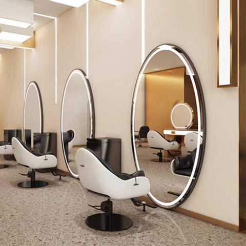 Ellipse Oval LED Salon Mirror - GreenLife-salon Mirror