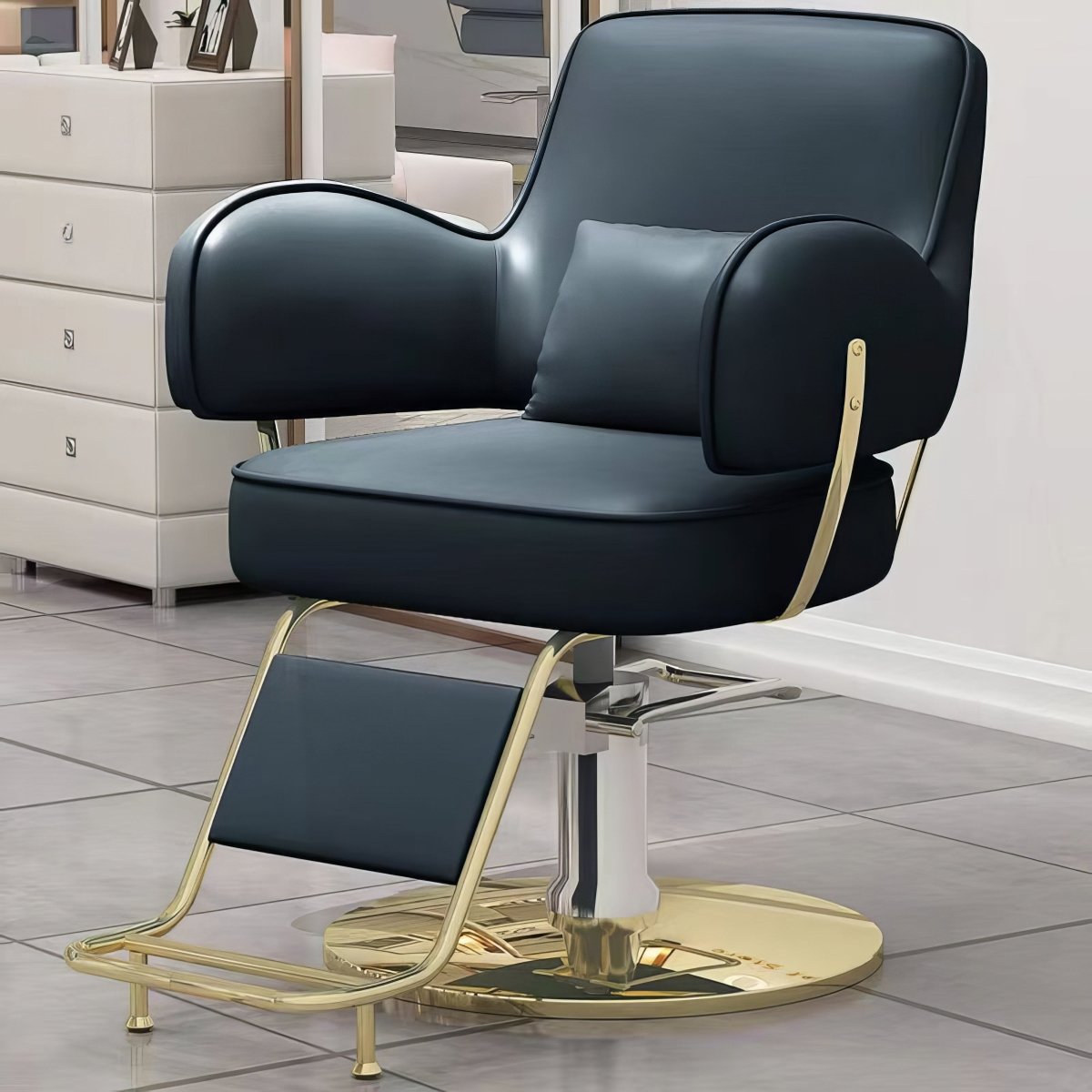 Modern All Purpose Hydraulic Barber Chair - 004 - GreenLife-Barber chair