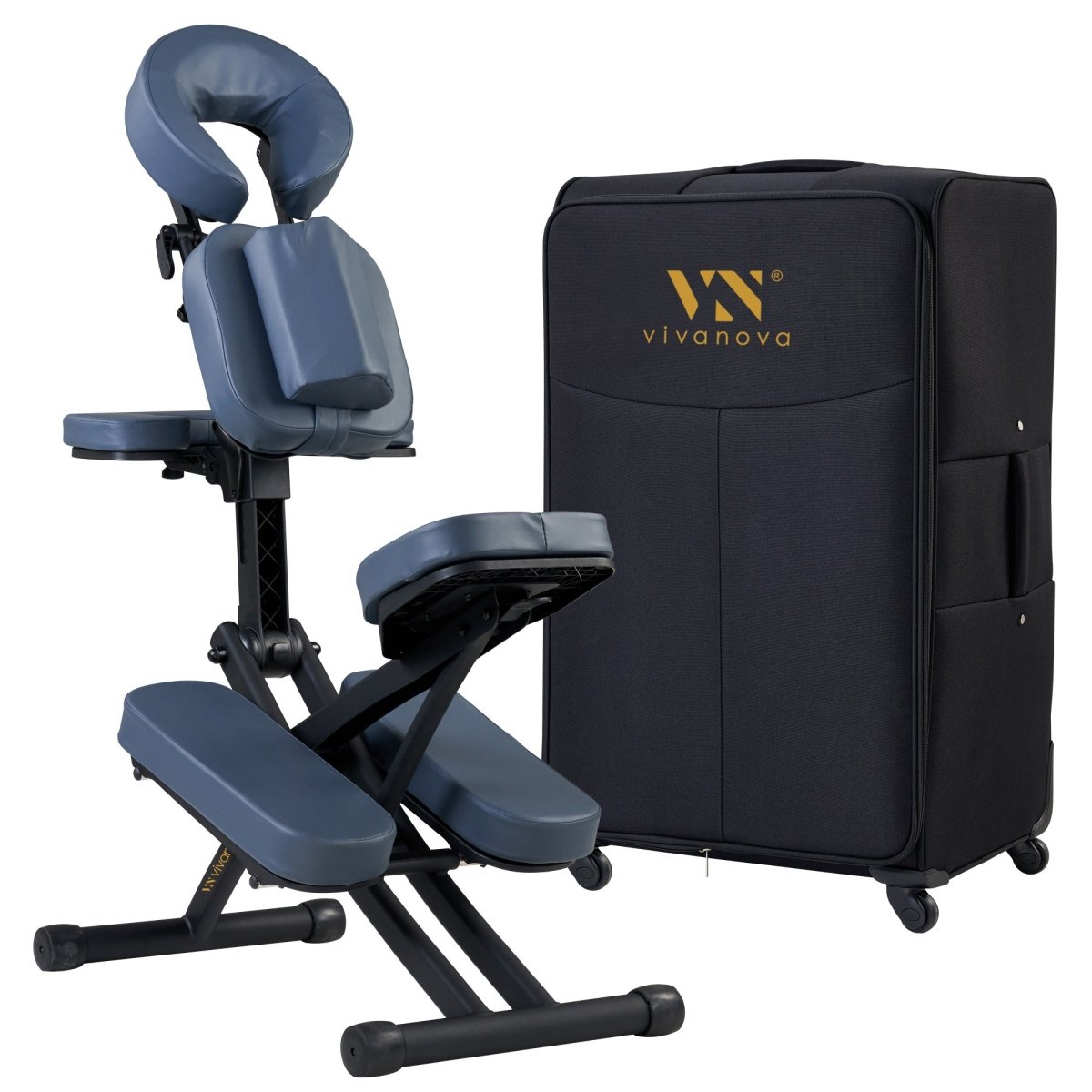 Vivanova Portable Chiropractic Massage Chair - GreenLife-Portable Chiropratic chair