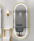 Luna Oval LED Salon Mirror - GreenLife-